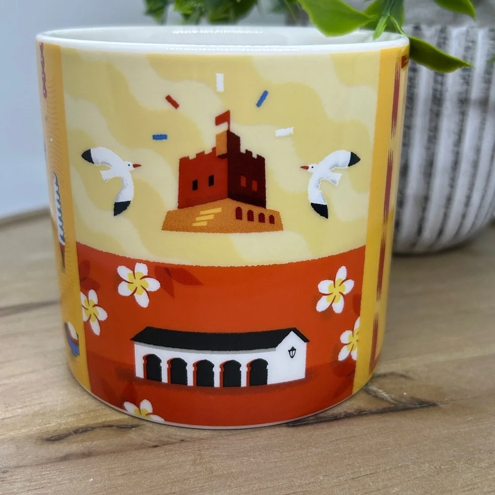 Starbucks Official Tamsui Colorful Mug Cup Taiwan New Taipei City Basses NW - Picture 2 of 10